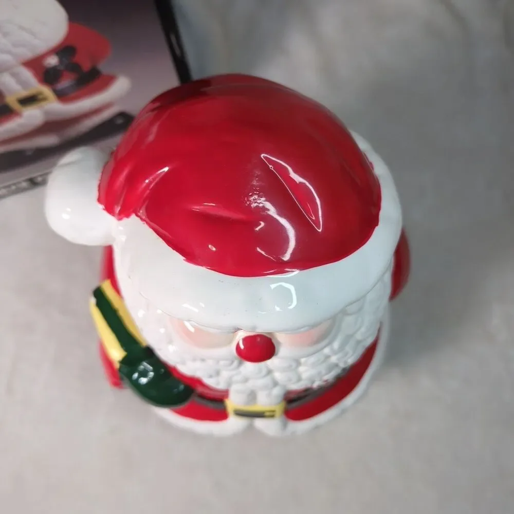 Santa Claus Ceramic Cookie Jar 11